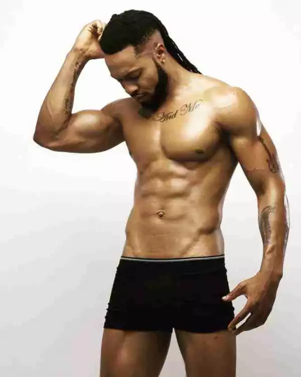 Flavour Shows Off His Body In New Topless Pictures